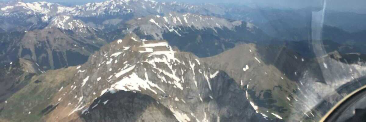 Flugwegposition um 11:56:06: Aufgenommen in der Nähe von Gai, 8793, Österreich in 2322 Meter